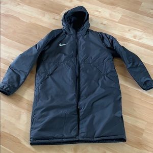 Nike- long puffy jacket